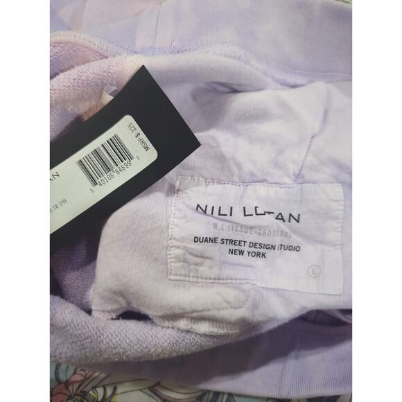 Nili Lotan Lavender Tie Dye Jogger Sweatpants NWT - Picture 4 of 6